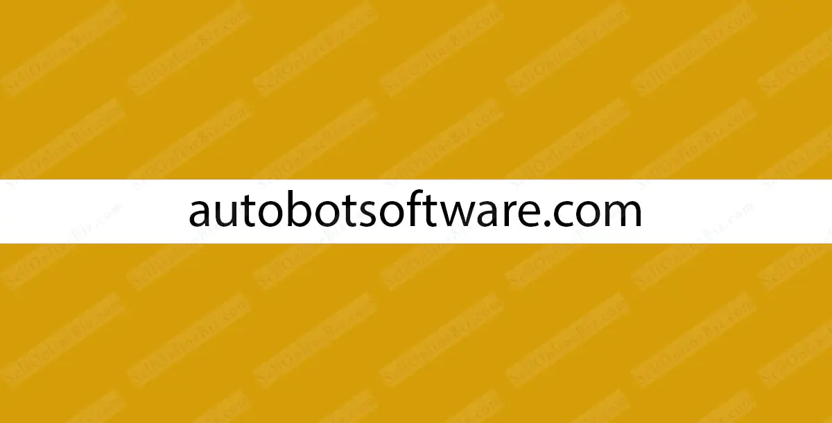 autobotsoftware.com - 5 Years Old Domain